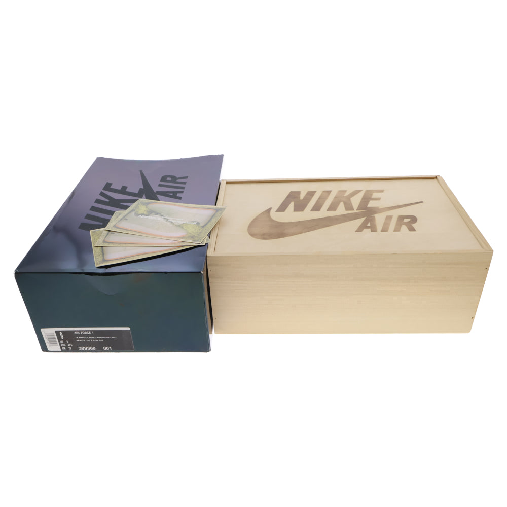 NIKE(ナイキ) 05年製 世界200足限定 Air Force 1 LOW UENO CITY ATTACK SAKURA 309360-001 エアフォースワン 上野 桜モデル ローカットスニーカー US9/27cm グレー