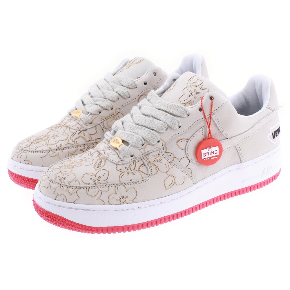 NIKE(ナイキ) 05年製 世界200足限定 Air Force 1 LOW UENO CITY ATTACK SAKURA 309360-001 エアフォースワン 上野 桜モデル ローカットスニーカー US9/27cm グレー