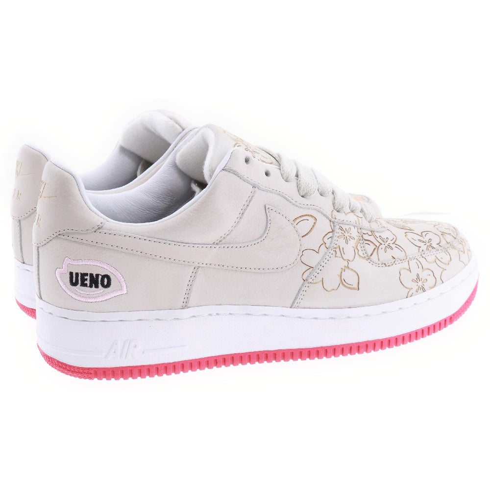 NIKE(ナイキ) 05年製 世界200足限定 Air Force 1 LOW UENO CITY ATTACK SAKURA 309360-001 エアフォースワン 上野 桜モデル ローカットスニーカー US9/27cm グレー