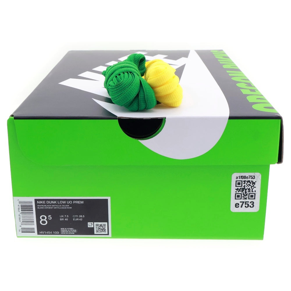 NIKE(ナイキ) DUNK LOW What The Ducks Away HV1454-100 ダンクロー ワット ザ ダックスアウェー ローカットスニーカー グリーン/イエロー US8.5/26.5cm