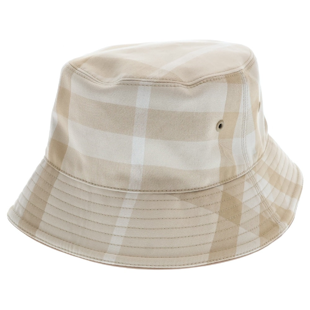 BURBERRY(バーバリー) Check Bucket Hat チェックソフトバケットハット キャップ 8052103 ベージュ