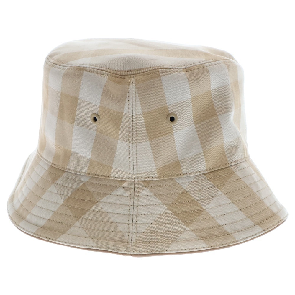 BURBERRY(バーバリー) Check Bucket Hat チェックソフトバケットハット キャップ 8052103 ベージュ