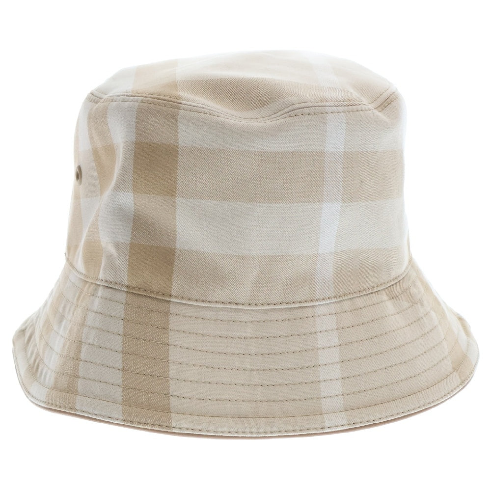 BURBERRY(バーバリー) Check Bucket Hat チェックソフトバケットハット キャップ 8052103 ベージュ
