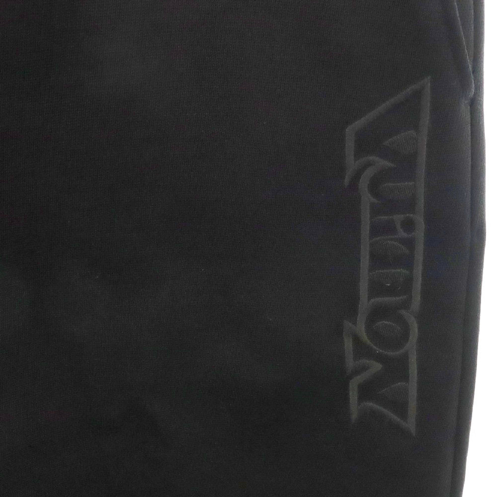 LOUIS VUITTON(ルイヴィトン) 23SS エンボスロゴ刺繍スラックスパンツ RM231M TO4 HOP06W ブラック
