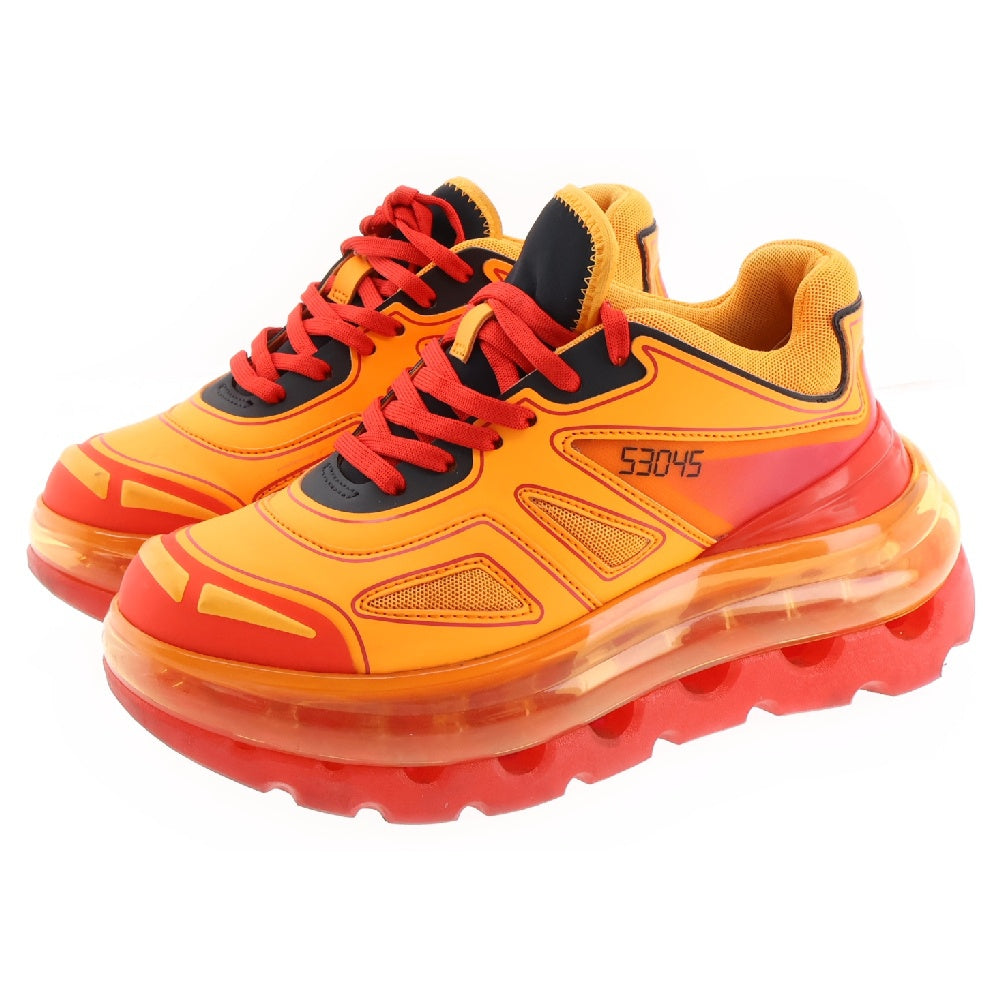 SHOES 53045(シューズ53045) ロートップエアースニーカー ダッドスニーカー シューズ BMP-LTS-FL レッド