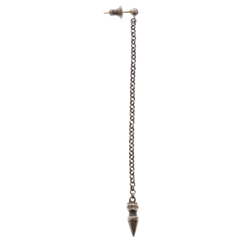 CHROME HEARTS(クロムハーツ) CHAIN SPIKE DROP チェーンドロップスパイク シルバーピアス