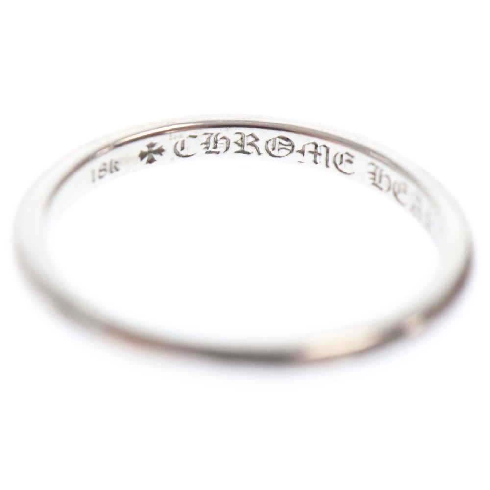 CHROME HEARTS(クロムハーツ) 18K BBBLGM WEDDING バブルガム ウェディング リング ホワイトゴールド 7号