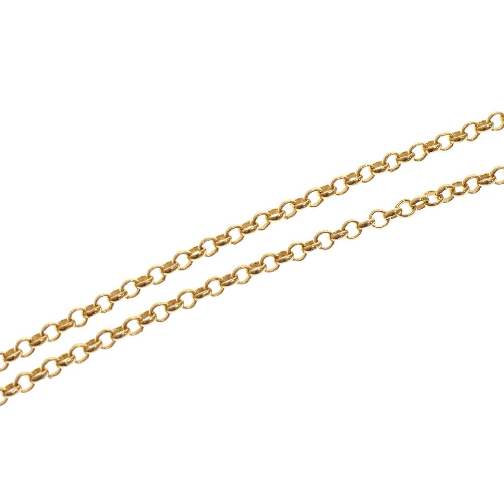 CHROME HEARTS(クロムハーツ) 22K NECKCHAIN R20 ロールチェーン20inch ゴールドネックレス