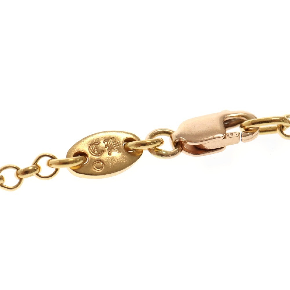 CHROME HEARTS(クロムハーツ) 22K NECKCHAIN R20 ロールチェーン20inch ゴールドネックレス
