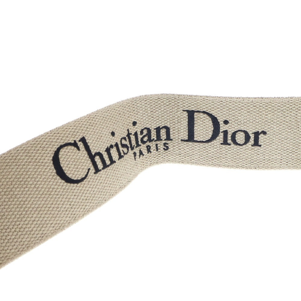 Christian Dior(クリスチャンディオール) エンブロイダリーショルダーストラップ S8540CBTE ネイビー/ベージュ