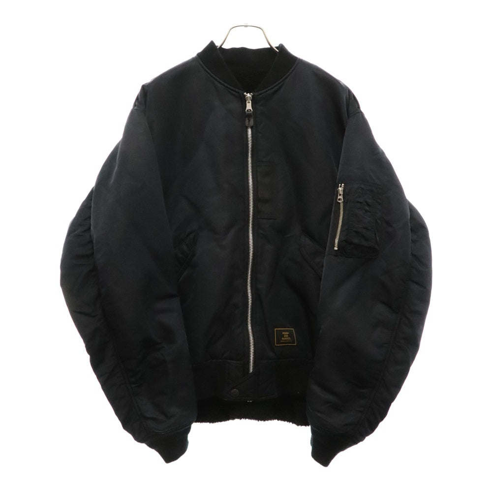 ROUGH AND RUGGED(ラフアンドラゲッド) SANDS MA-1 L-2B ボアリバーシブルフライトジャケット ブラック