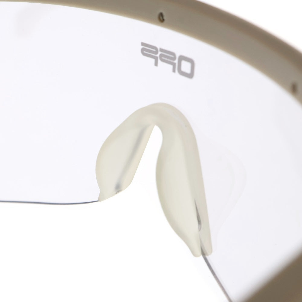 OFF-WHITE(オフホワイト) mask sunglasses マスクサングラス シールドアイウェア ベージュ