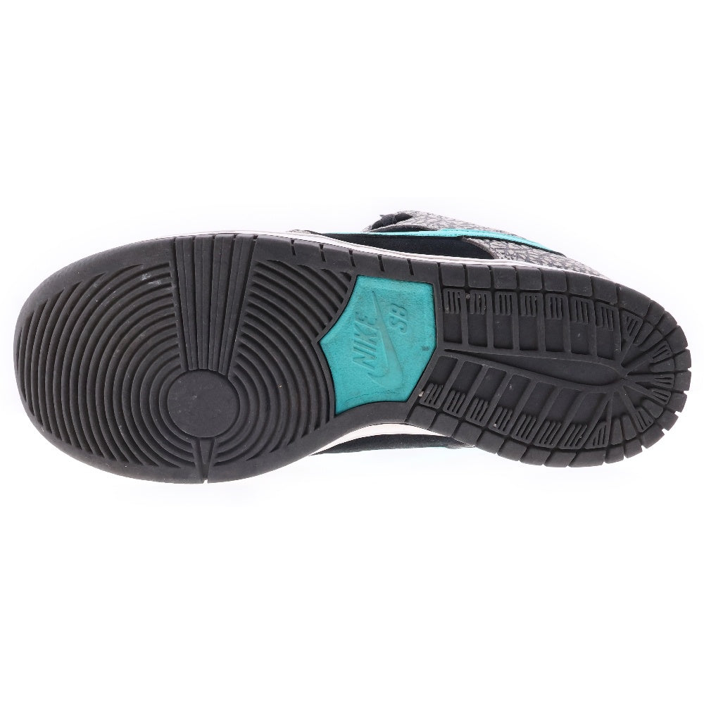 NIKE SB(ナイキエスビー) SB DUNK LOW PRO ATMOS ELEPHANT BQ6817-009 ダンク ロー プロ エスビー アトモス ローカットスニーカー ブラック/グレー US8.5/26.5cm
