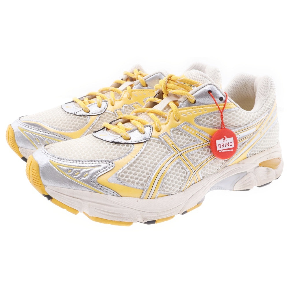 ASICS(アシックス) ×KITH GT-2160 DARK TAUPE GREY 1201A955-101 キス ローカットスニーカー シルバー/イエロー US8.5/26.5cm シルバー/イエロー