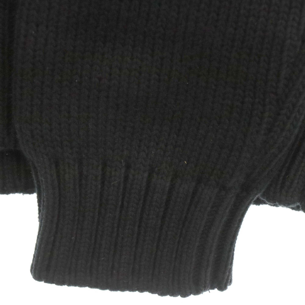 1017 ALYX 9SM(アリクス) ALLEGIANCE SWEATER 星条旗 アメリカ クルーネックニットセーター ブラック
