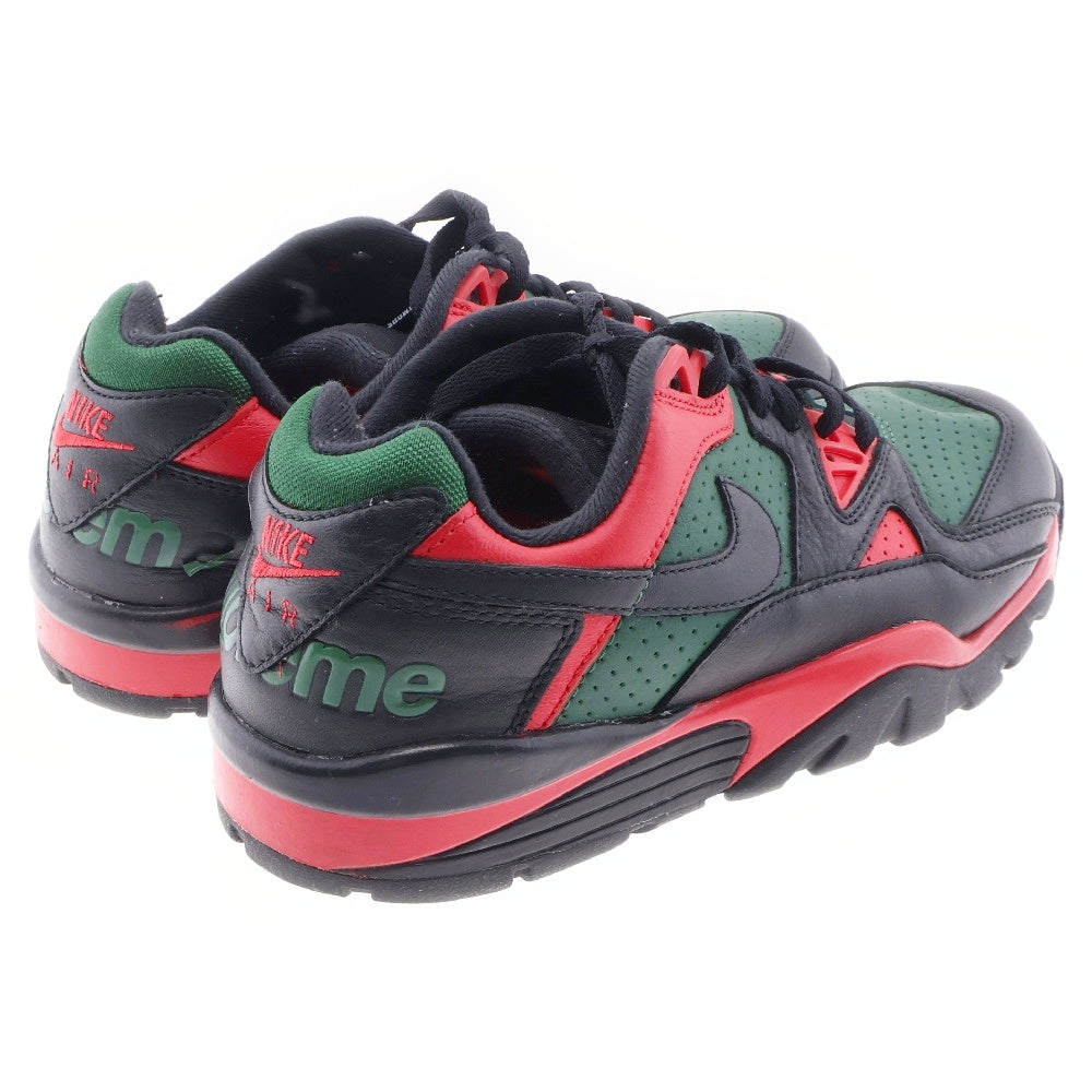 NIKE(ナイキ) AIR CROSS TRAINER 3 LOW エアクロストレーナー 3 ローカットスニーカー CJ5291-001 ブラック/グリーン/レッド US8/26cm
