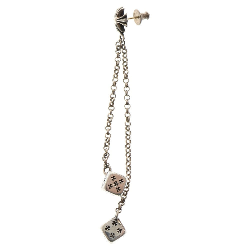 CHROME HEARTS(クロムハーツ) DICE DBL ダブルダイス ドロップピアス シルバー