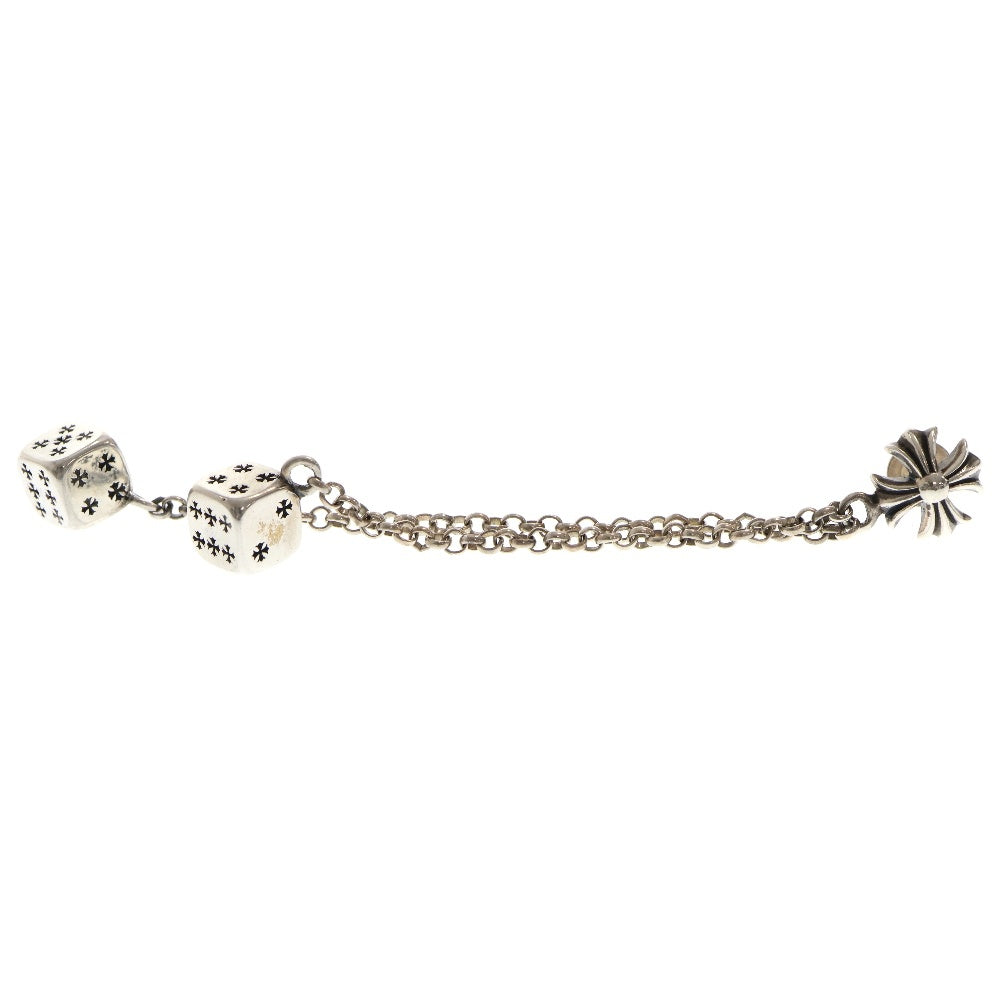 CHROME HEARTS(クロムハーツ) DICE DBL ダブルダイス ドロップピアス シルバー