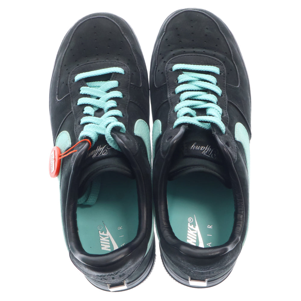NIKE(ナイキ) × TIFFANY&CO AIR FORCE 1 LOW 1837 BLACK DZ1382-001 ティファニー エアフォース1 ローカットスニーカー シューズブラック US8/26.0cm
