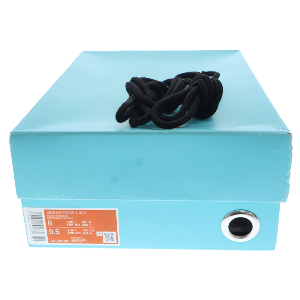 NIKE(ナイキ) × TIFFANY&CO AIR FORCE 1 LOW 1837 BLACK DZ1382-001 ティファニー エアフォース1 ローカットスニーカー シューズブラック US8/26.0cm