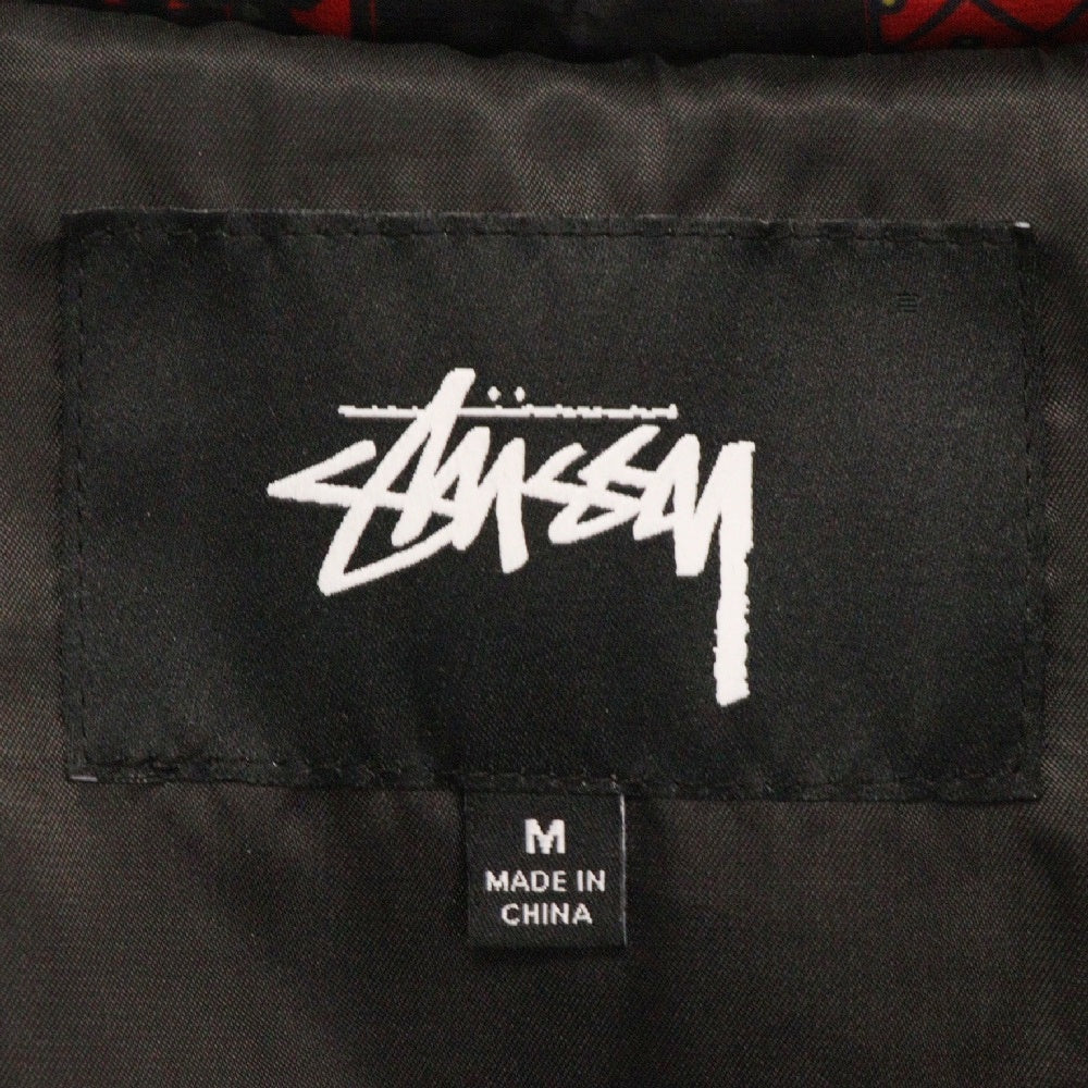 STUSSY(ステューシー) 19AW 転写プリントパファーダウンジャケット マルチカラー