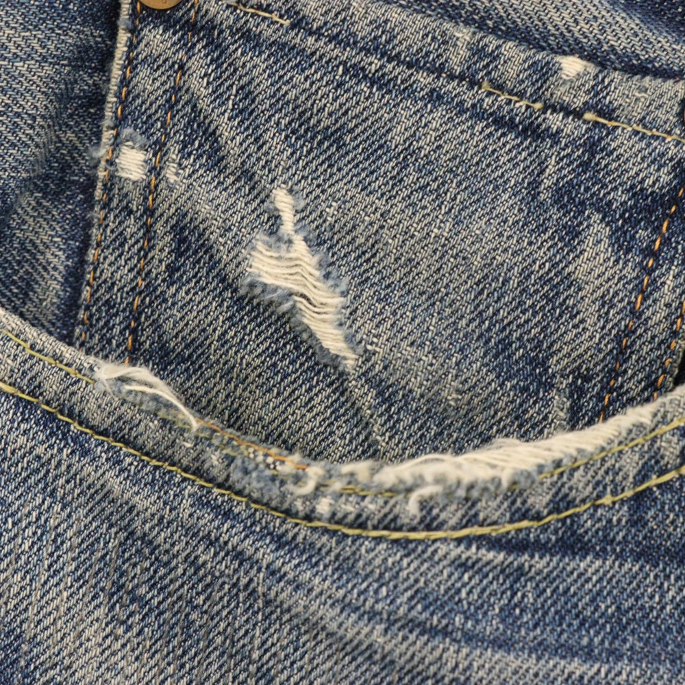 Levi's(リーバイス) 40s VINTAGE 503BXX 47モデル BIG-E 片面タブ 革パッチ 隠しリベット11刻印 デニムパンツ インディゴブルー
