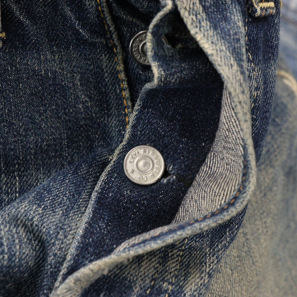 Levi's(リーバイス) 40s VINTAGE 503BXX 47モデル BIG-E 片面タブ 革パッチ 隠しリベット11刻印 デニムパンツ インディゴブルー