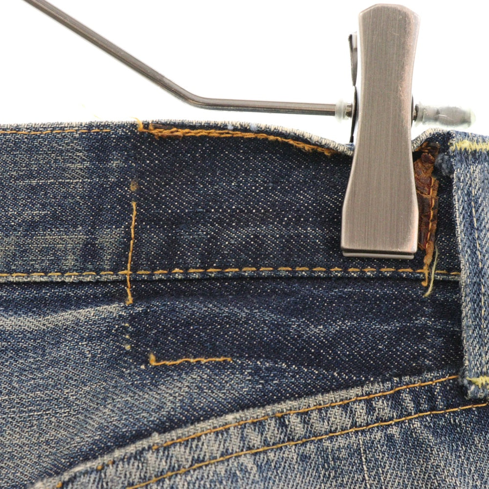 Levi's(リーバイス) 40s VINTAGE 503BXX 47モデル BIG-E 片面タブ 革パッチ 隠しリベット11刻印 デニムパンツ インディゴブルー