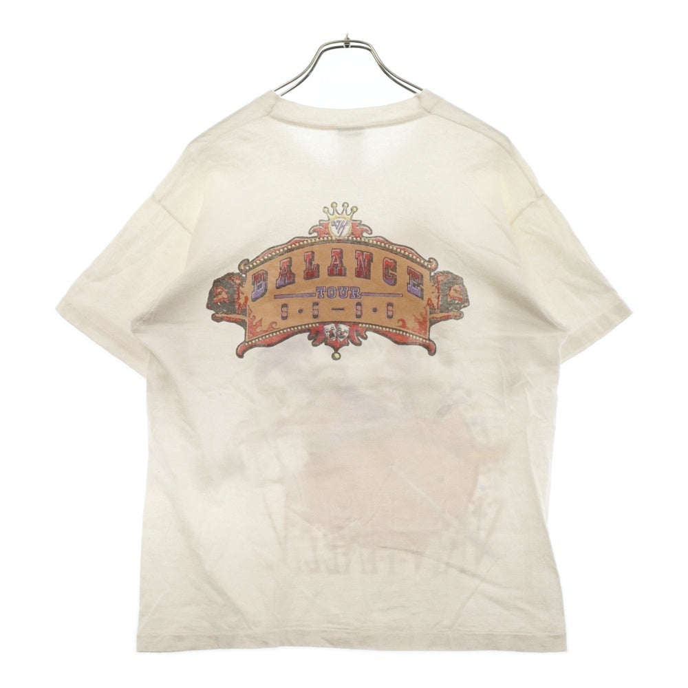 VINTAGE(ヴィンテージ) 90s VINTAGE VAN HALEN 1995 BALANCE TOUR ヴァンヘイレン バランス ツアープリント半袖Tシャツ カットソー ホワイト