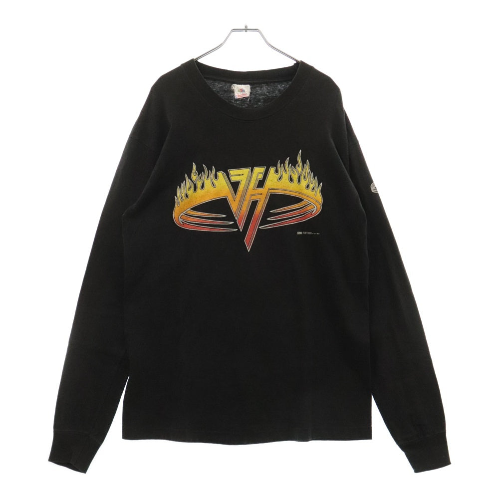 VINTAGE(ヴィンテージ) 90s VINTAGE VAN HALEN 1995 BALANCE TOUR ヴァンヘイレン バランス ツアープリント長袖Tシャツ ブラック