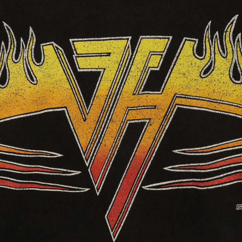 VINTAGE(ヴィンテージ) 90s VINTAGE VAN HALEN 1995 BALANCE TOUR ヴァンヘイレン バランス ツアープリント長袖Tシャツ ブラック