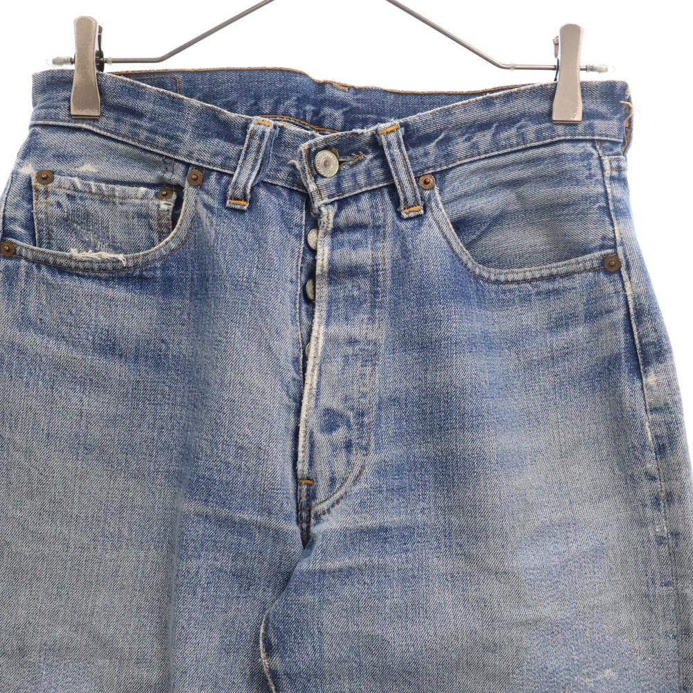 Levi's(リーバイス) 60s VINTAGE 501 BIG-E 前期 ボタン裏刻印2 足長R ボタンフライデニムパンツ インディゴブルー