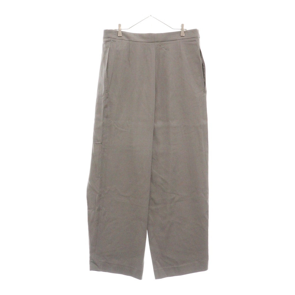 AMI Alexandre Mattiussi(アミアレクサンドルマテュッシ) 23AW Wide Fit Trousers With Floating Panels フローティングパネルワイドパンツ HTR407 VI0007 グレー