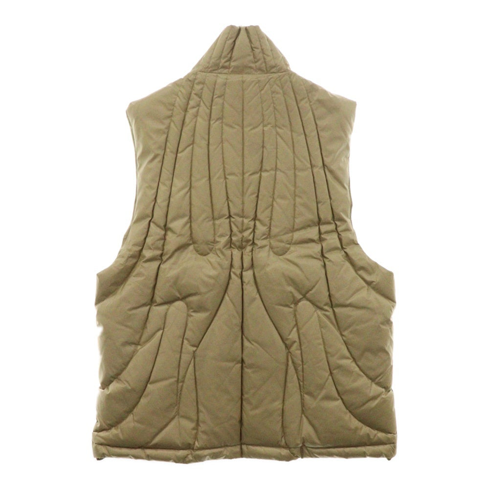 THUG CLUB(サグクラブ) 23AW Cave Goose Down Vest ケーブグースダウンベスト TC23PA02 ベージュ