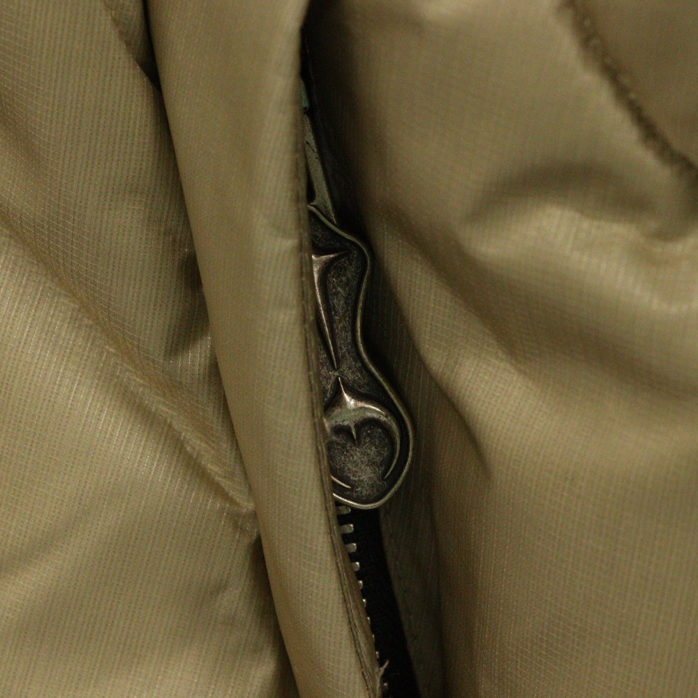 THUG CLUB(サグクラブ) 23AW Cave Goose Down Vest ケーブグースダウンベスト TC23PA02 ベージュ