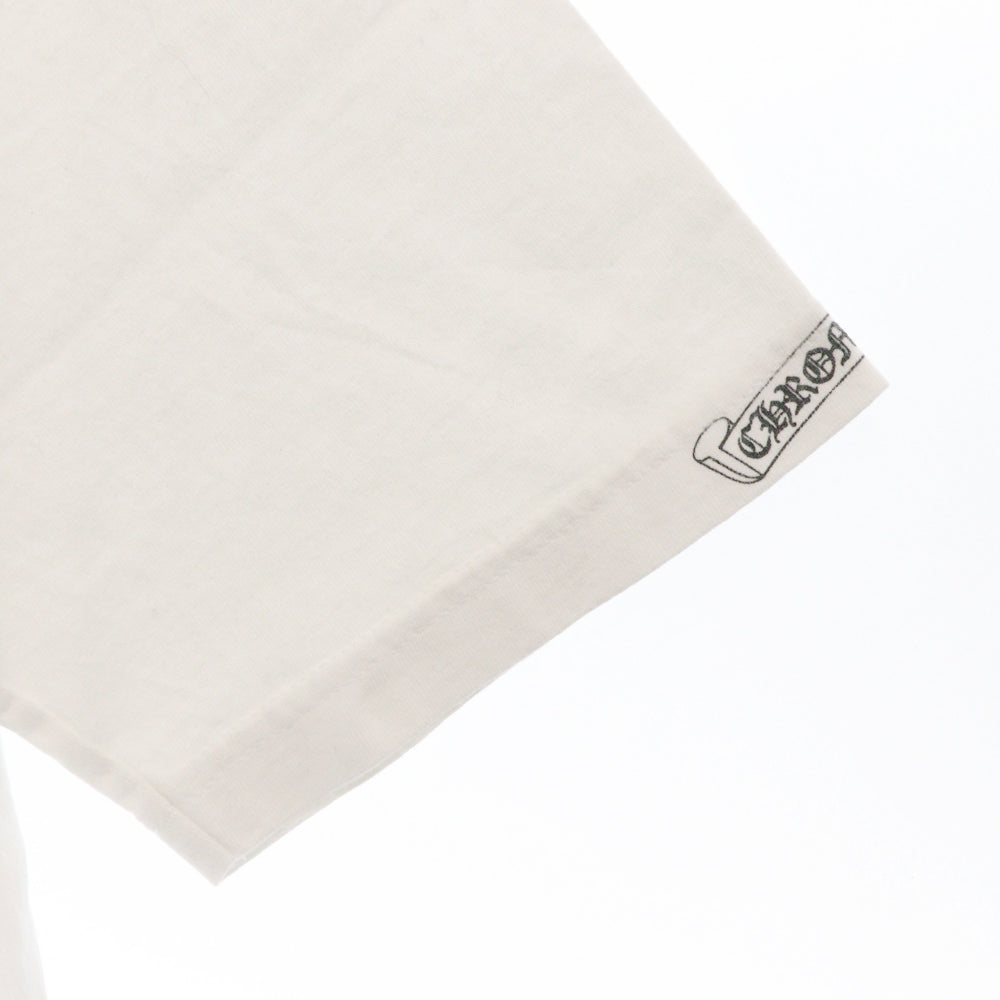 CHROME HEARTS(クロムハーツ) OLD GALF バックプリント 半袖Tシャツ カットソー ホワイト