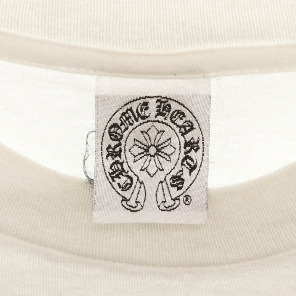 CHROME HEARTS(クロムハーツ) OLD GALF バックプリント 半袖Tシャツ カットソー ホワイト