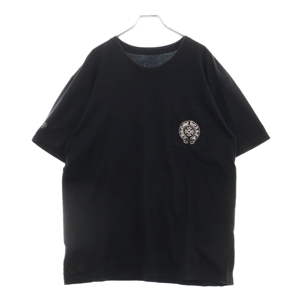 CHROME HEARTS(クロムハーツ) CH T-SHRT グラデーションサークルロゴプリント 半袖Tシャツ カットソー ブラック
