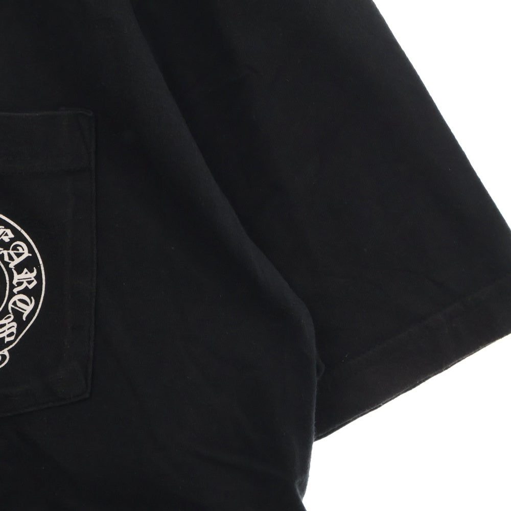 CHROME HEARTS(クロムハーツ) CH T-SHRT グラデーションサークルロゴプリント 半袖Tシャツ カットソー ブラック