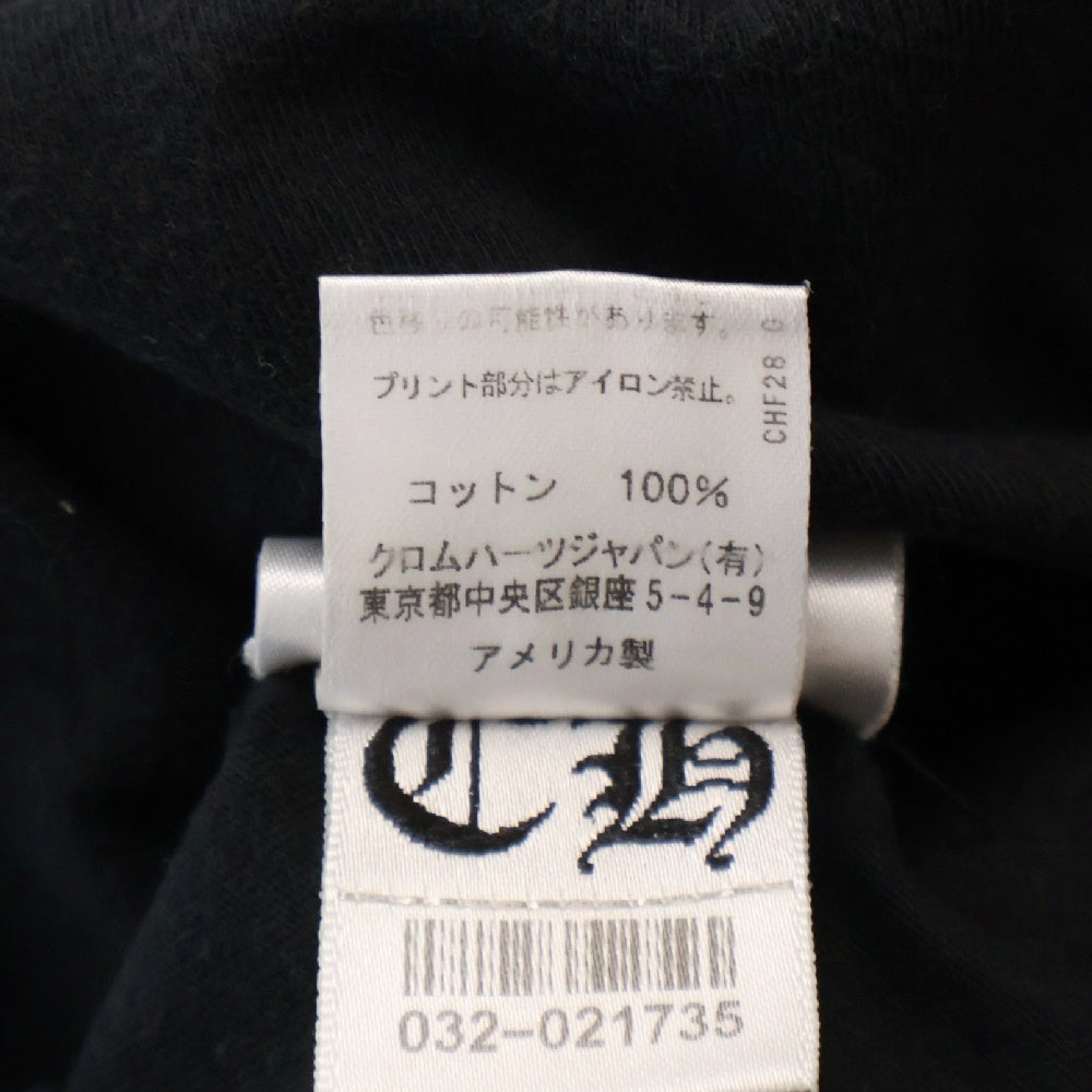 CHROME HEARTS(クロムハーツ) CH T-SHRT グラデーションサークルロゴプリント 半袖Tシャツ カットソー ブラック
