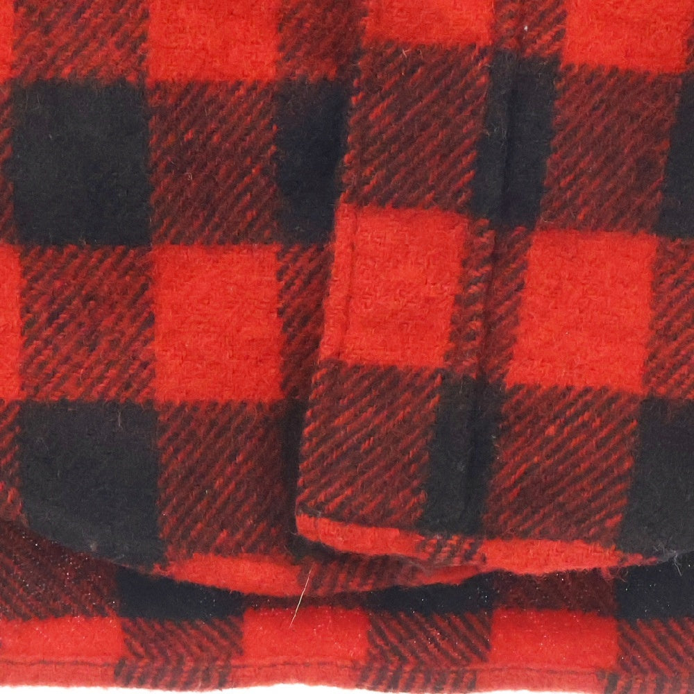 WOOLRICH(ウールリッチ) 60-70s チェック柄 長袖シャツ レッド/ブラック