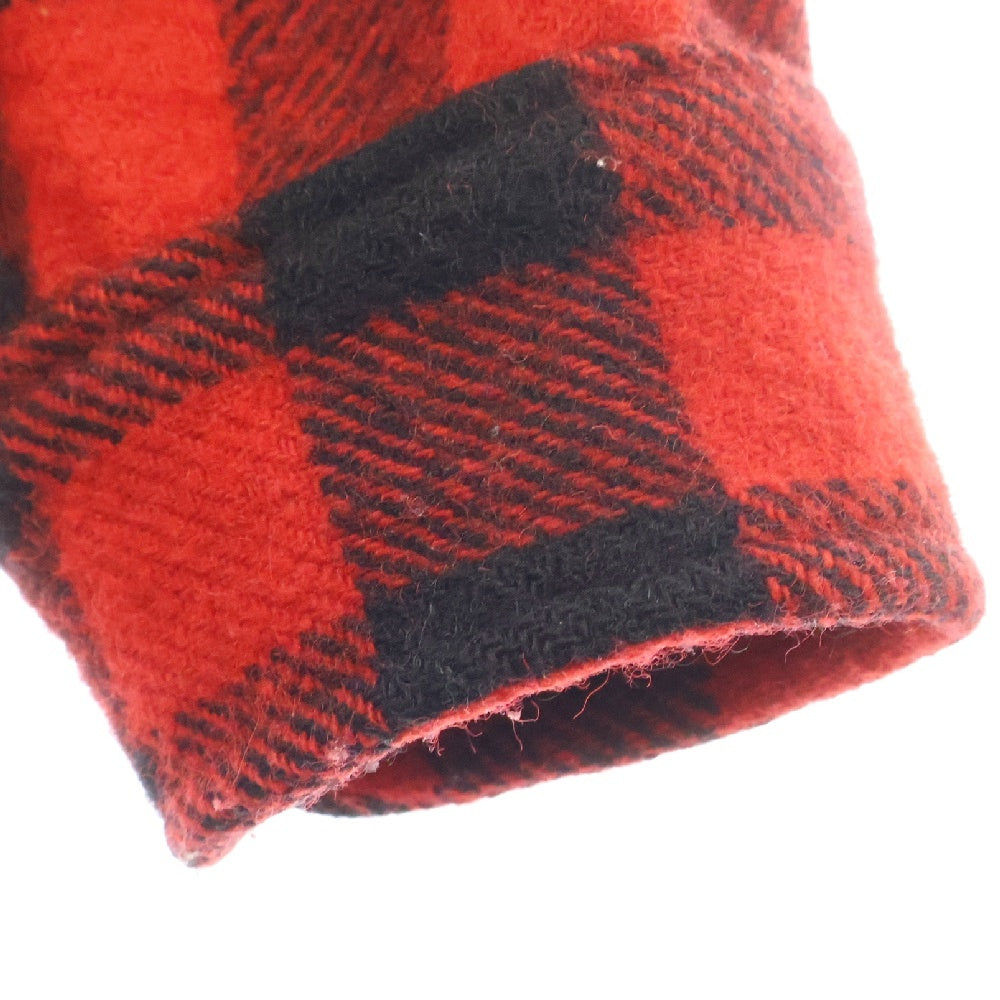 WOOLRICH(ウールリッチ) 60-70s チェック柄 長袖シャツ レッド/ブラック