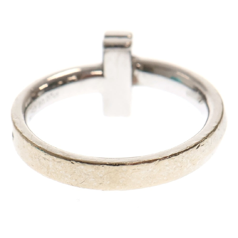 TIFFANY & Co.(ティファニー) Tワン リング ダイヤモンド K18WG ホワイトゴールド