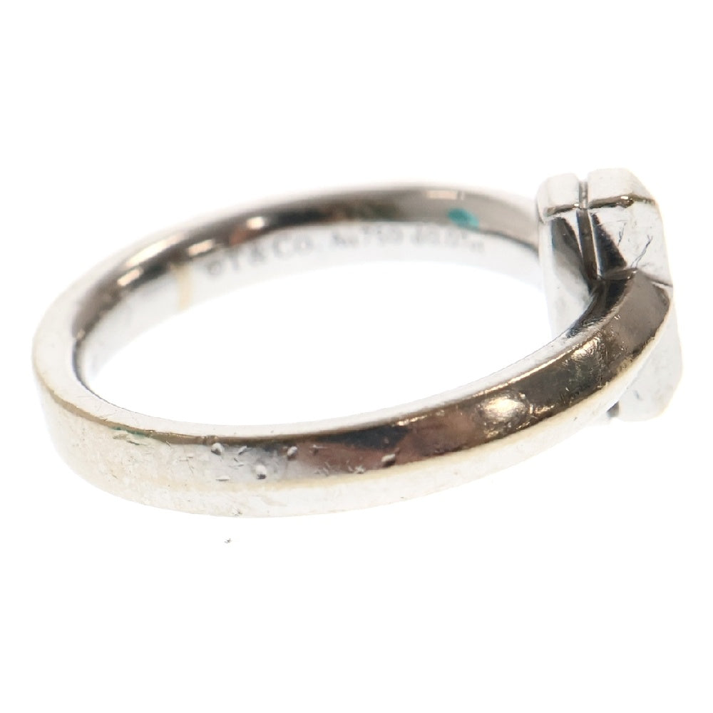 TIFFANY & Co.(ティファニー) Tワン リング ダイヤモンド K18WG ホワイトゴールド
