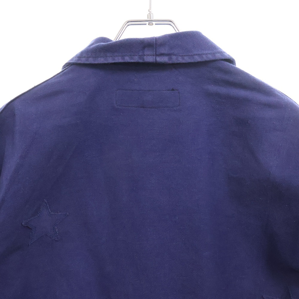 CHROME HEARTS(クロムハーツ) FRENCH WORK JACKET STAR PATCH スターパッチ フレンチワークジャケット ブルー