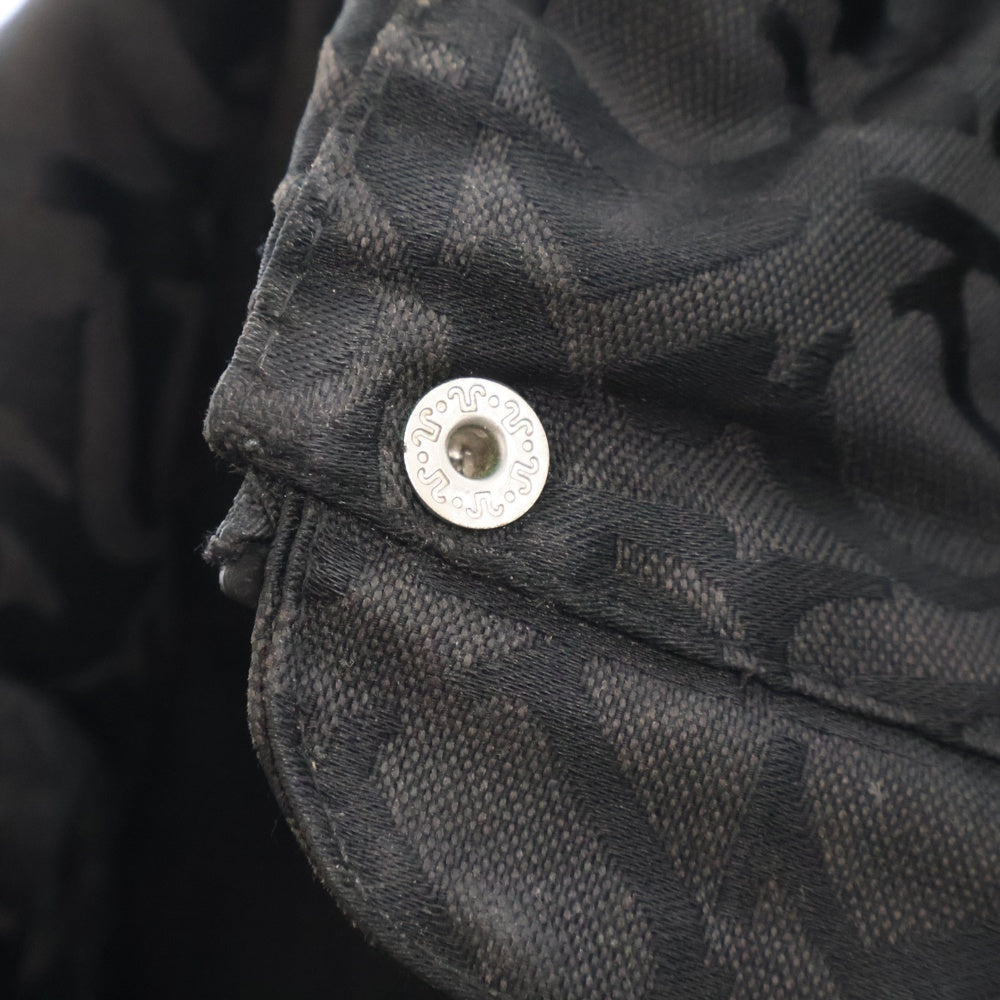SUPREME(シュプリーム) 17AW Fuck Jacquard Puffy Jacket ファックジャガード パフィージャケット アウター ブラック