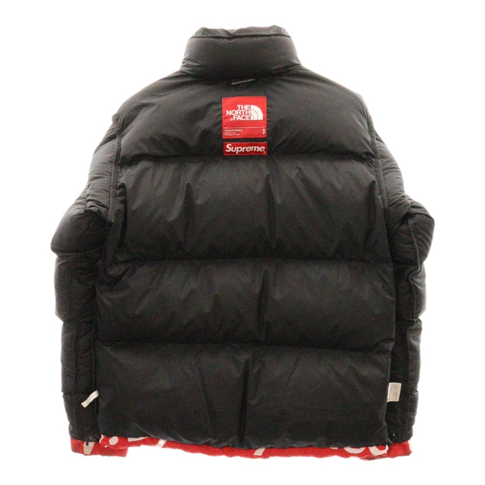 SUPREME(シュプリーム) 15AW×THE NORTH FACE Nuptse Jacket By Any Means Necessary ザノースフェイス エニーミーンズ ヌプシダウンジャケット ND51551I レッド
