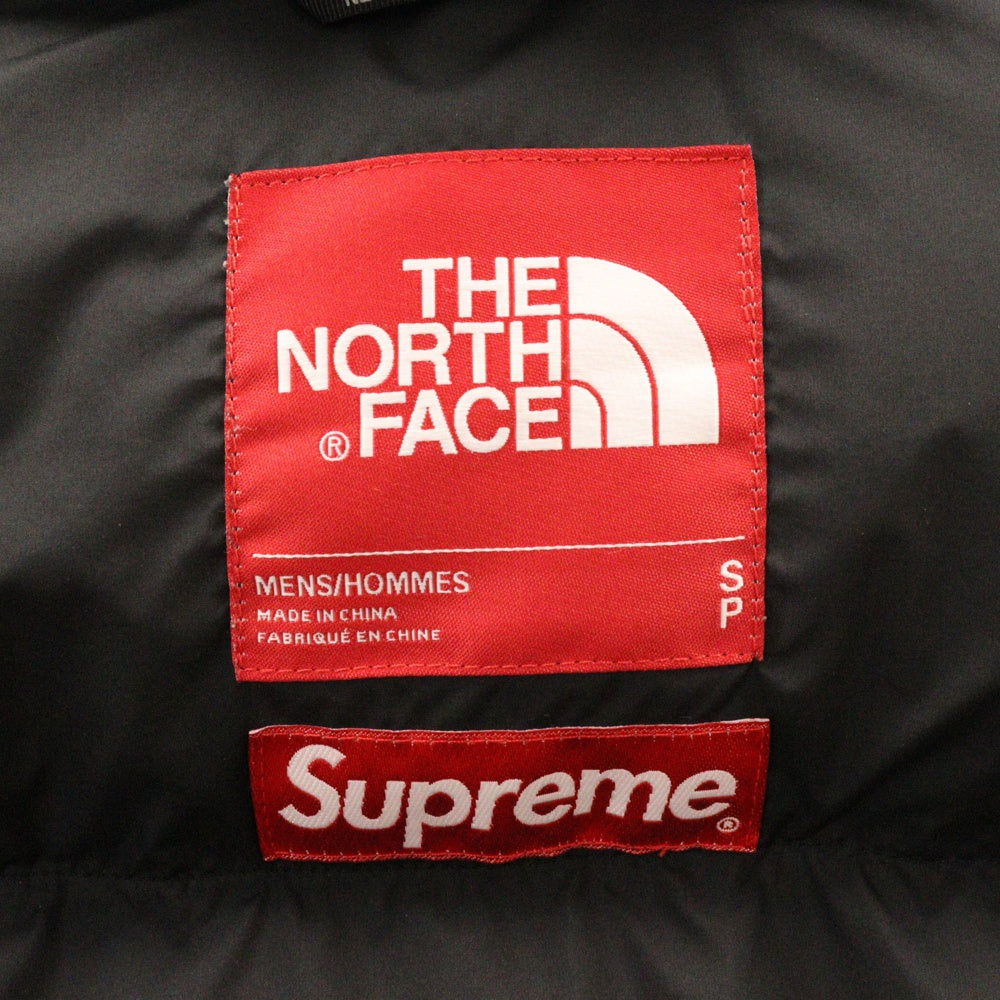 SUPREME(シュプリーム) 15AW×THE NORTH FACE Nuptse Jacket By Any Means Necessary ザノースフェイス エニーミーンズ ヌプシダウンジャケット ND51551I レッド