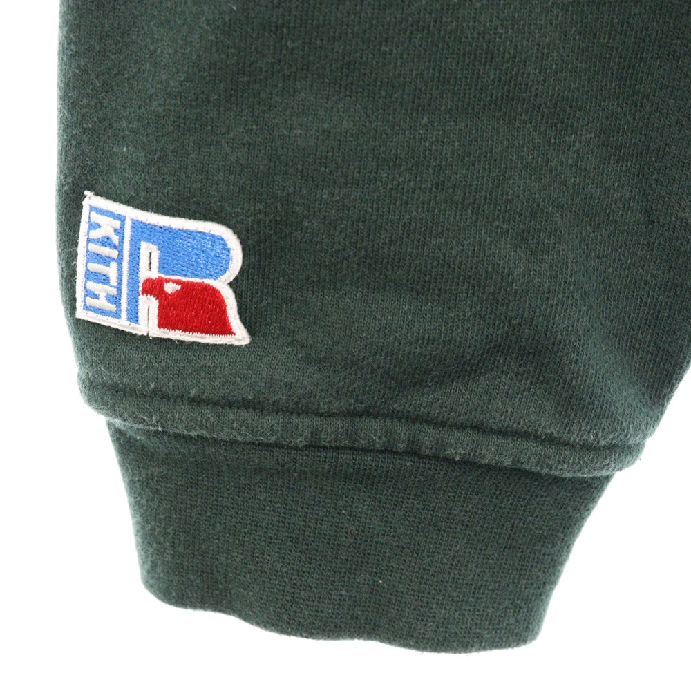 KITH(キス) キス × ラッセルアスレティック For CUNY Brooklyn College Crewneck ブルックリンカレッジ クルーネックスウェットトレーナー KHM030771