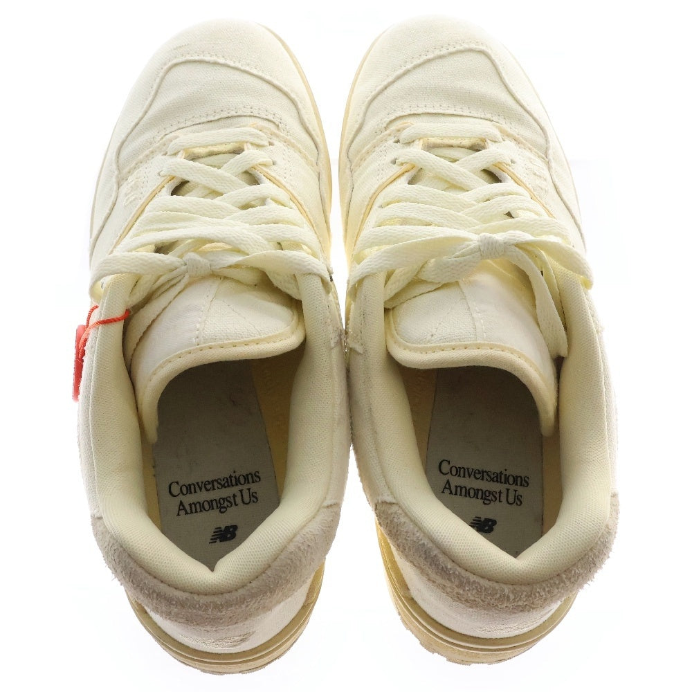 New Balance(ニューバランス) ジョー フレッシュグッズ 550 コンバセーション アモングスト アス ローカットスニーカー イエロー US8/26.0cm BB550BH1